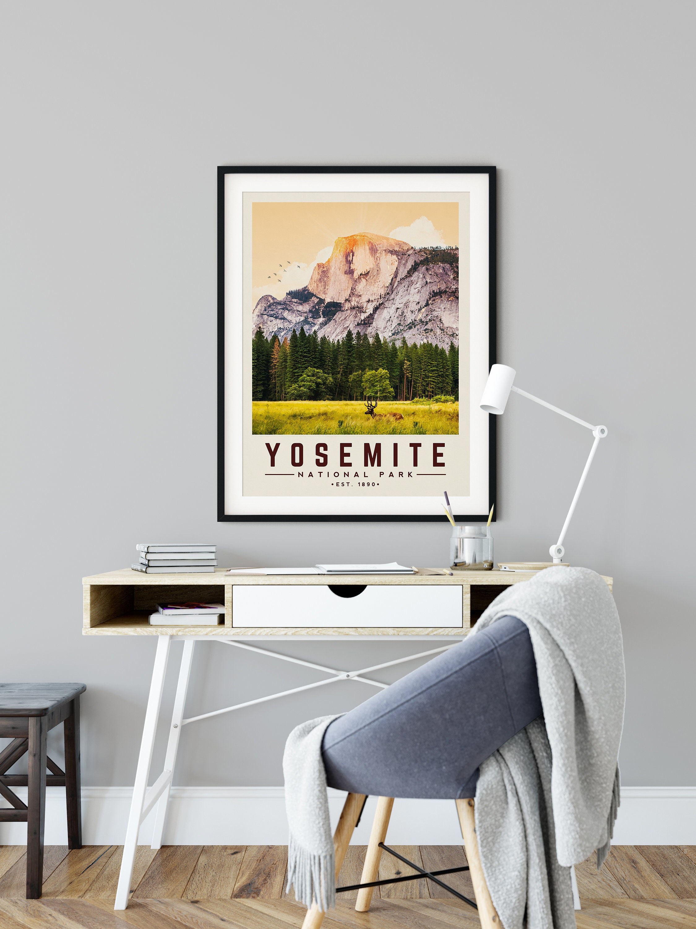 Discover Voyage Du Parc National De Yosemite Poster