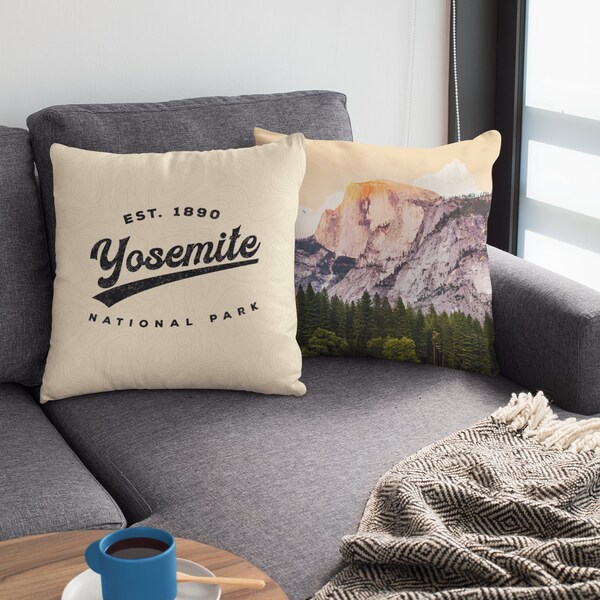 National Park Pillow Etsy