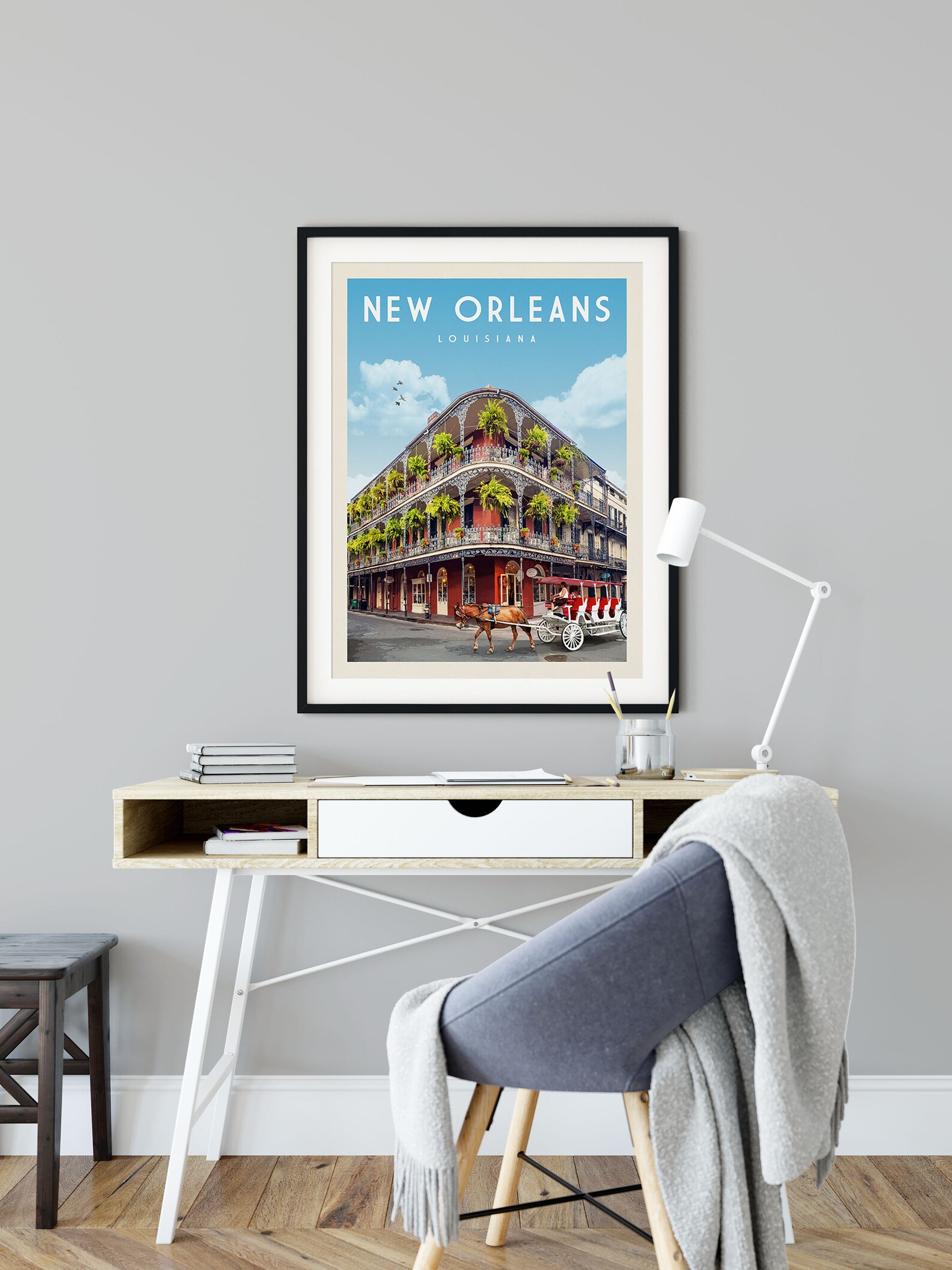 New Orleans Poster New Orleans Print New Orleans Wall Art - Etsy