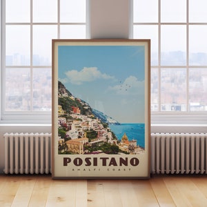 Positano Amalfi Coast Italy Print, Italy Poster, Positano Italy Wall Art, Italy Painting, Italy Photography, Italian Decor Prints