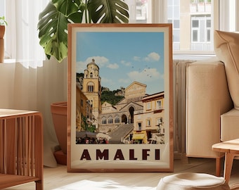 Amalfi Coast Italy Print, Italy Poster, Amalfi Italy Wall Art, Italy Painting, Italy Photography, Italian Decor Prints