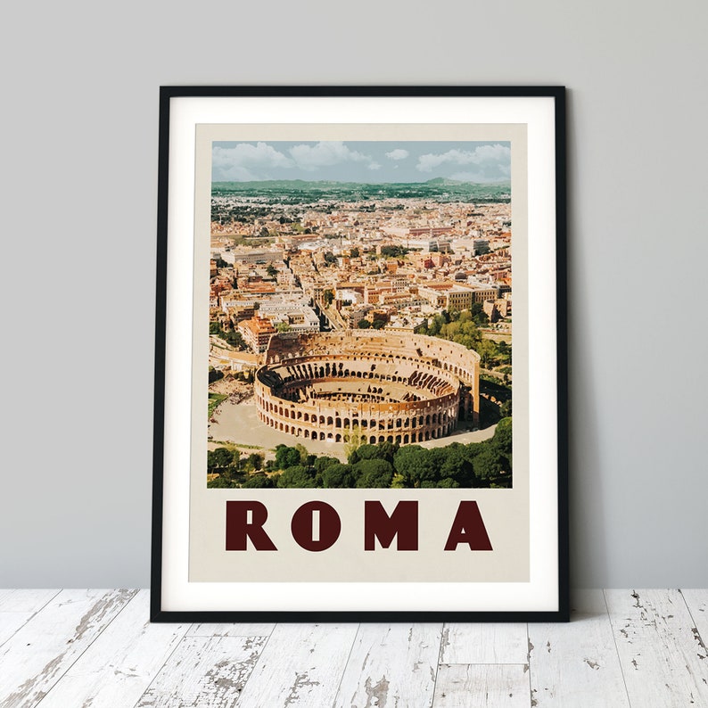 Rome Wall Decor Rome Wall Art Rome Print Italy Wall Art Etsy