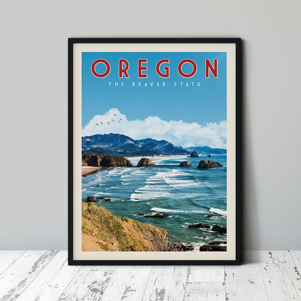 Oregon Wall Art Etsy