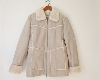 Vintage Winlit Sherpa Coat L