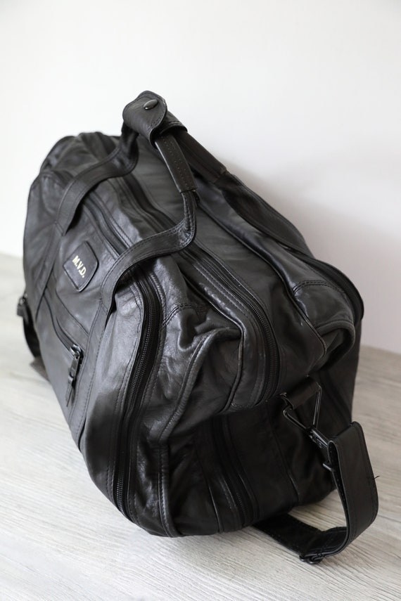 Vintage Tumi Leather CarryOn Bag Gem