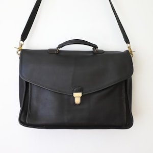 Vintage Coach Laptop Messenger Bag - Etsy