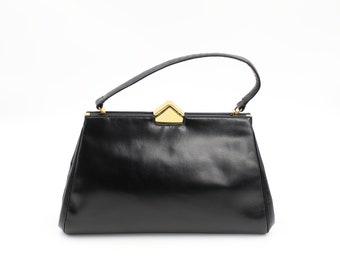 Dal'on Classic Black Vintage Handbag