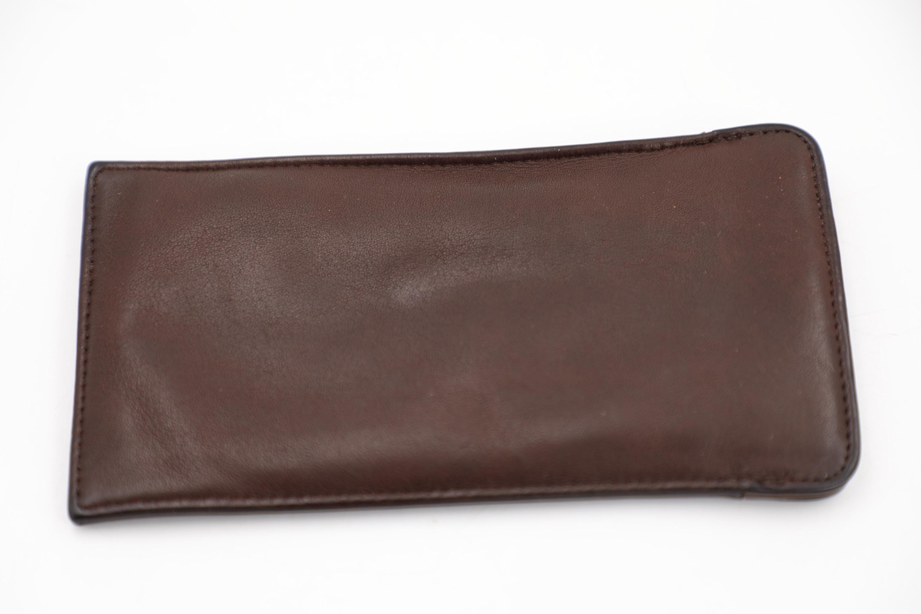 Coach Large Eyeglass Case 7220 | Mahogany Leather - Etsy