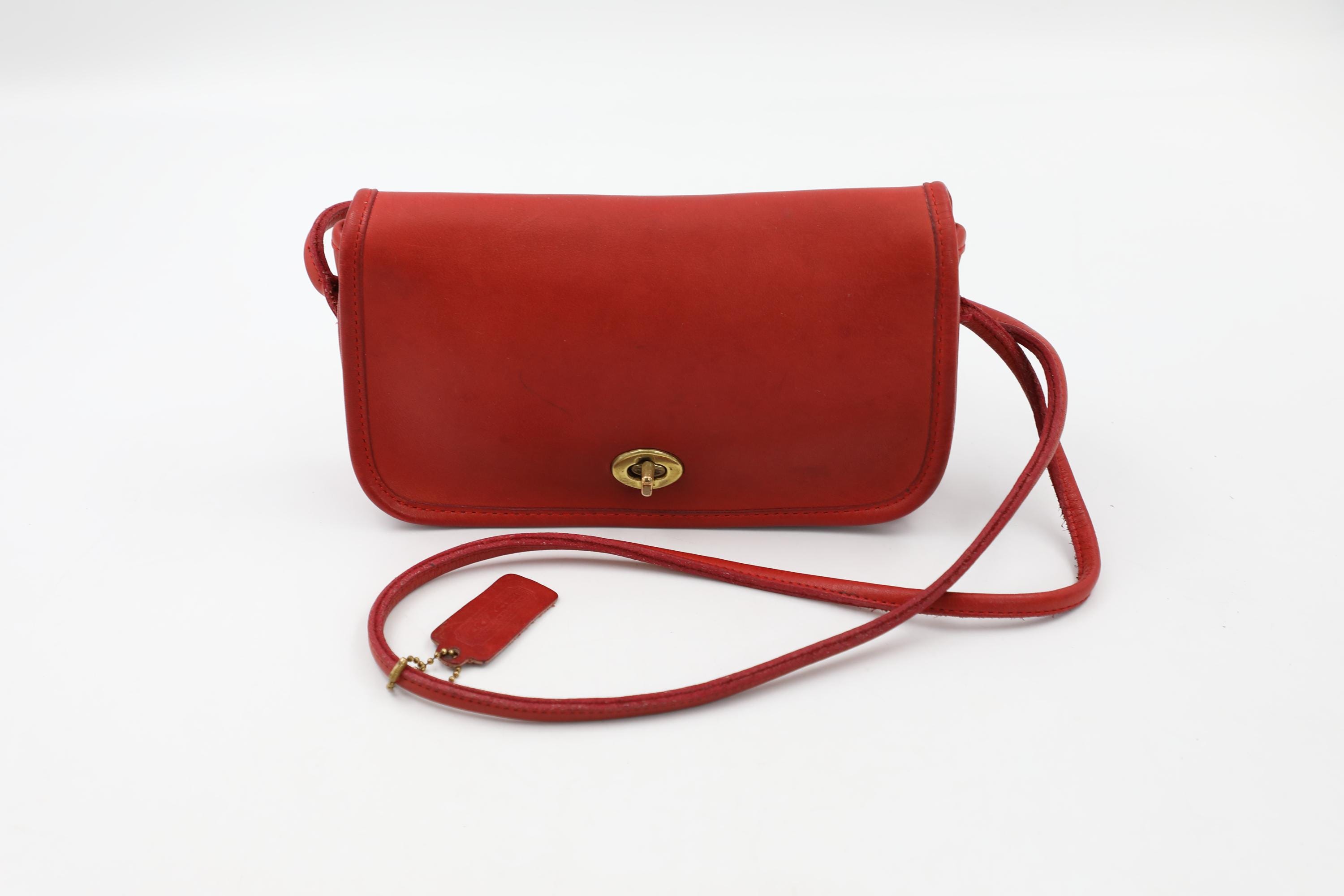 Vintage Coach Red Crossbody - Etsy - Page 2