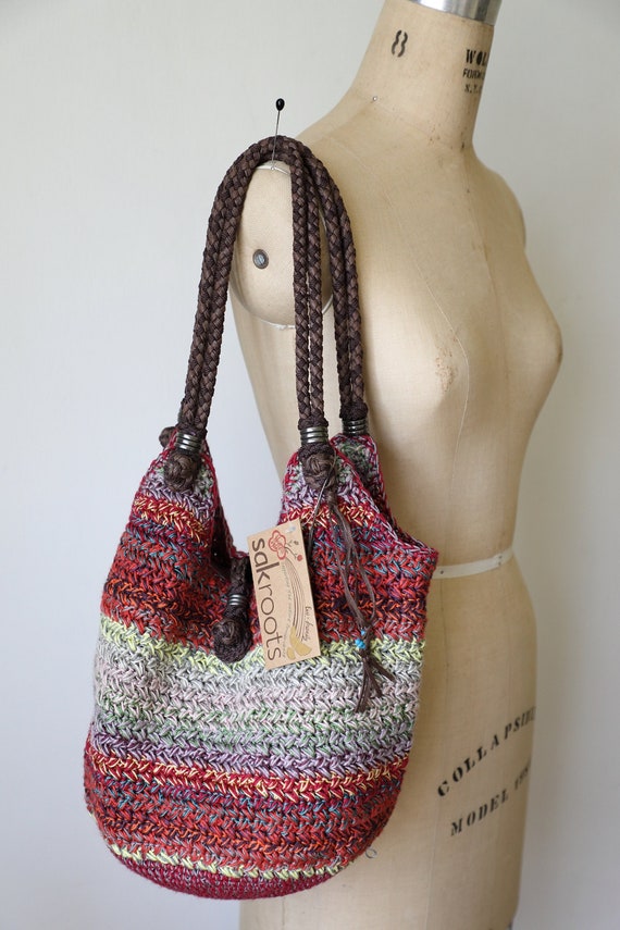 The SAK Indio Crochet Hobo Bag NWT