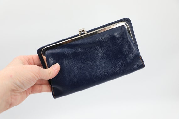 Hobo Blue Kisslock Wallet - image 7