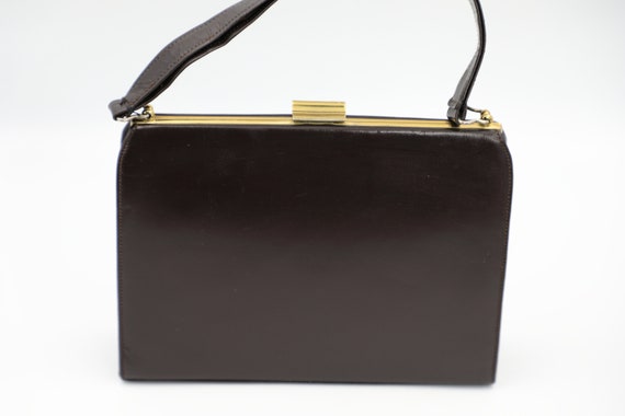 Vintage Hudson's Leather Handbag | Made in England - image 5