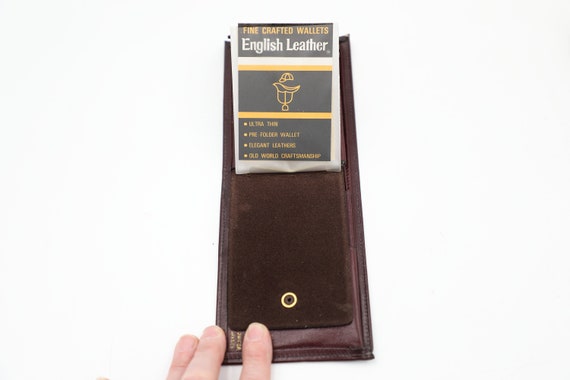 English Leather Billfold Wallet NIB - image 5