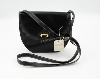 Woodward Black Shoulder Bag NWT | Made in Italy