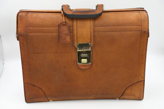 Renwick leather briefcase sale