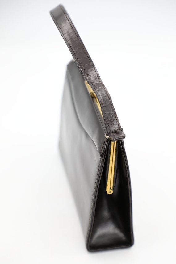 Vintage Hudson's Leather Handbag | Made in England - image 6