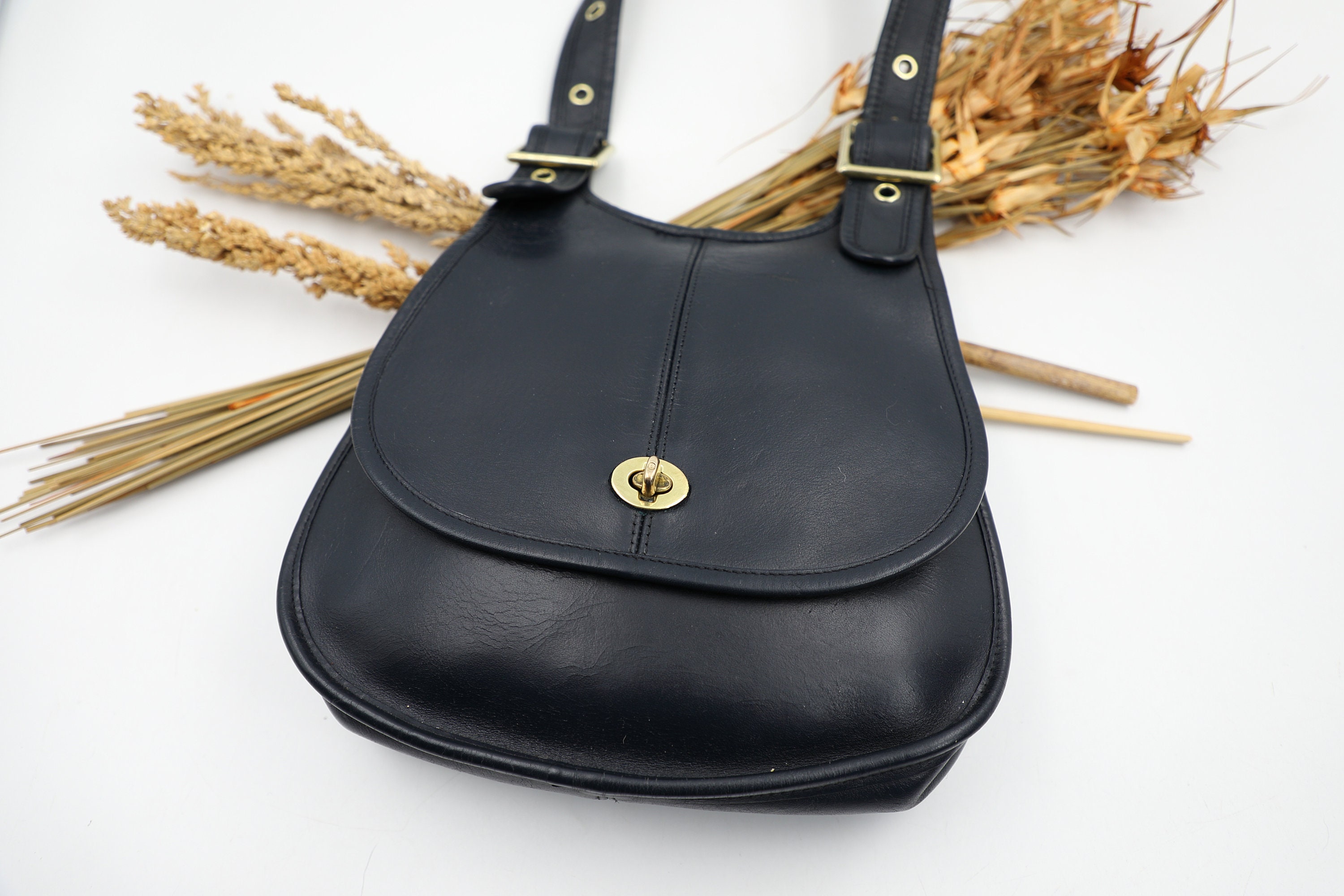 COACH NYC Crescent Saddle Bag 9235 - Etsy