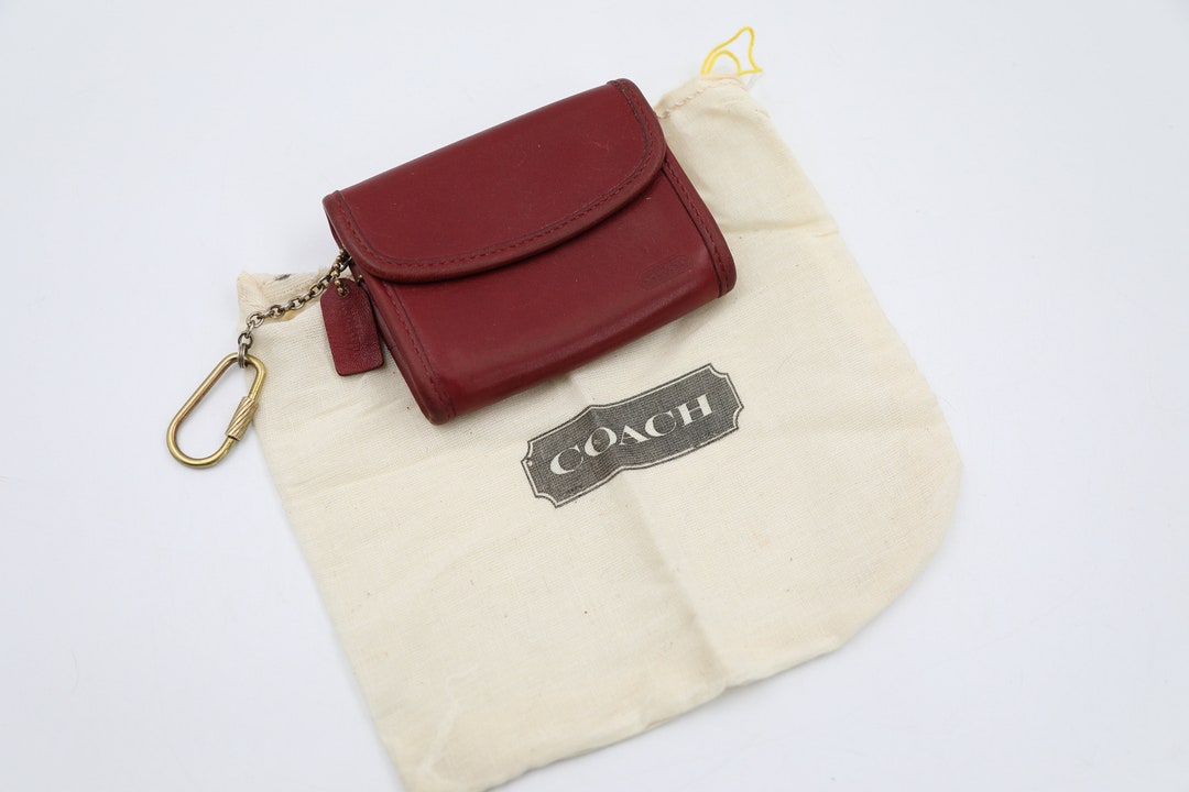 Coach british tan wallet sale