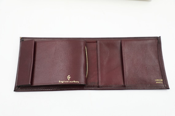 English Leather Billfold Wallet NIB - image 3