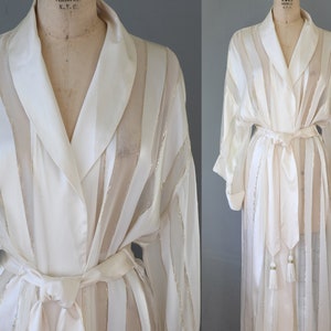 Vintage Valentino Silk Robe / Petite