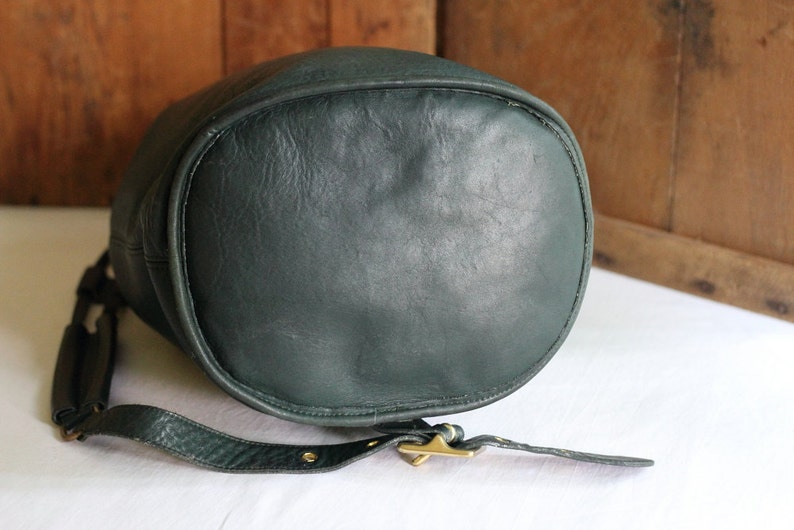 Vintage COACH Bottle Green Sling Shoulder Bag 9929/ Forest Etsy