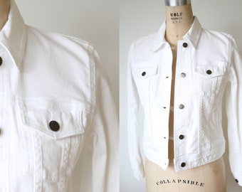 Lauren Jeans White Jean Jacket XS/S
