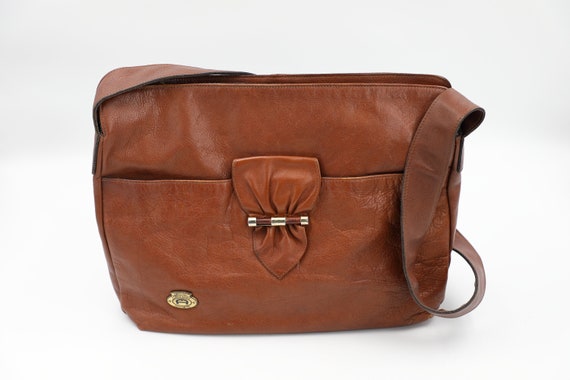 Etienne Aigner Brown Leather Handbag - image 1