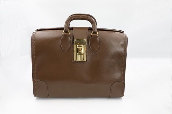 Automatic Classic Gladstone Briefcase - Vintage F… - image 1