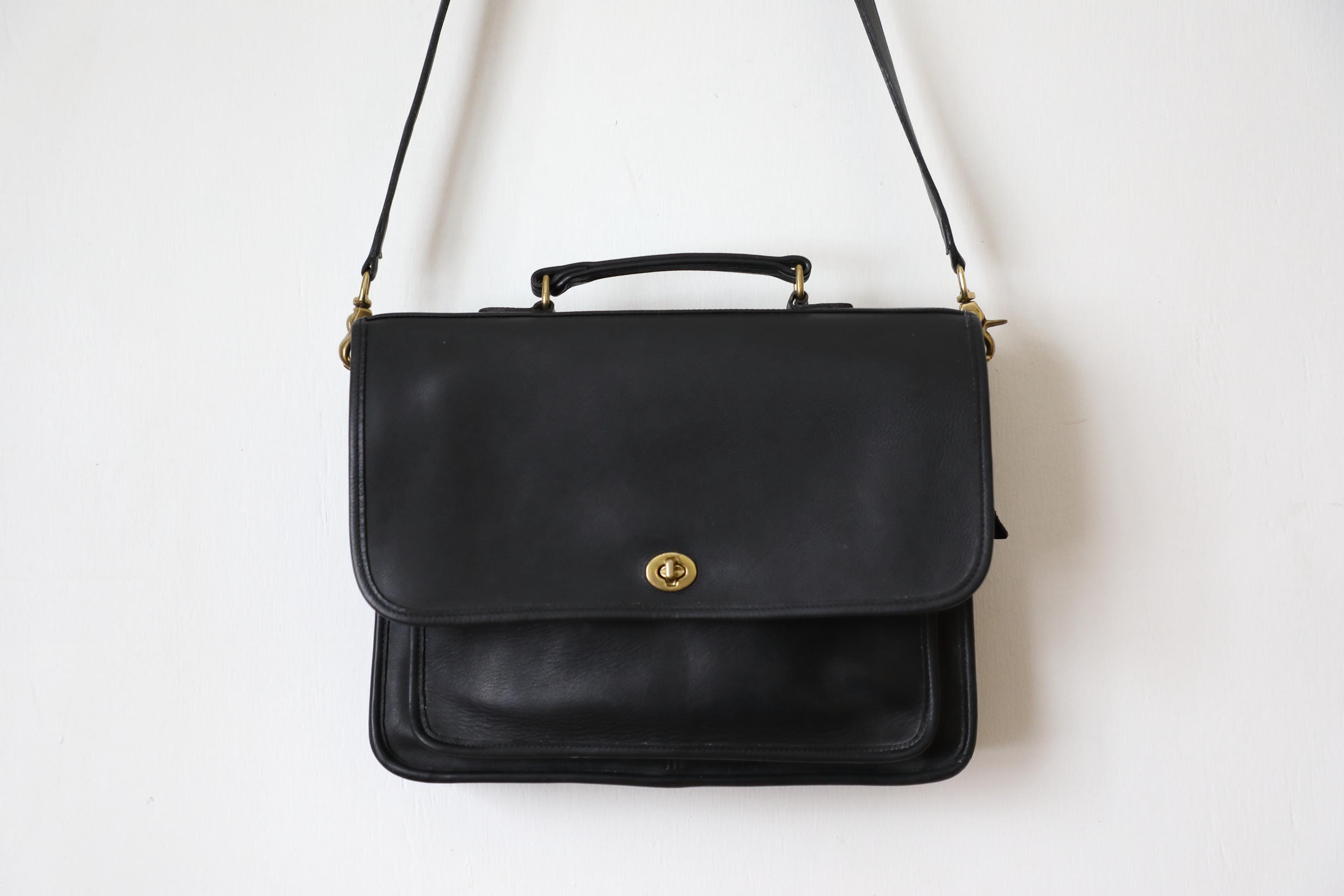 90s coach briefcase - Etsy 日本