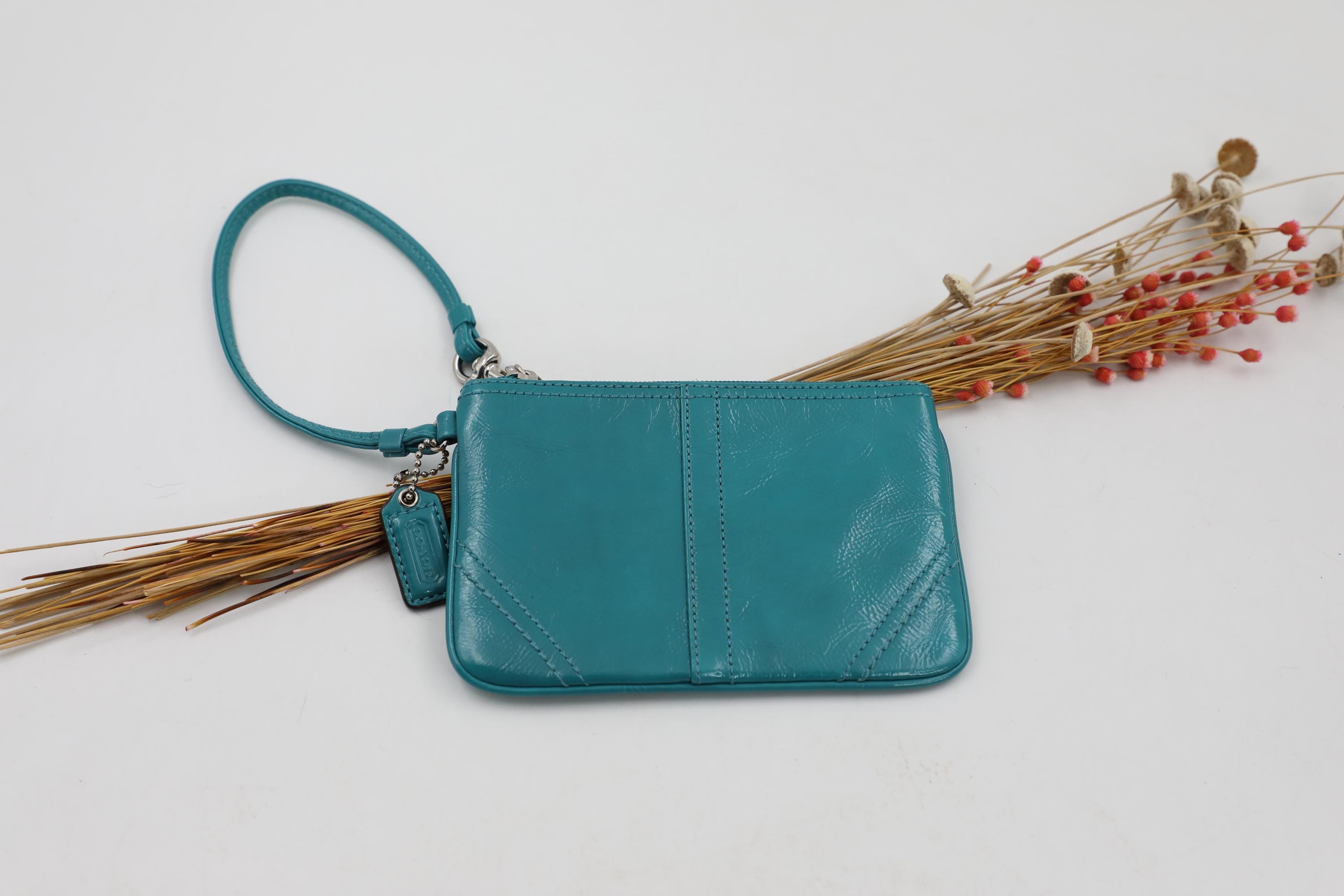 Coach Turquoise Handbag - Etsy