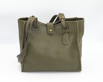 Rare Coach Dover Bag 9900 | Sage Green