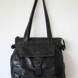 Francesco Biasia Leather Shoulder Bag - Etsy UK