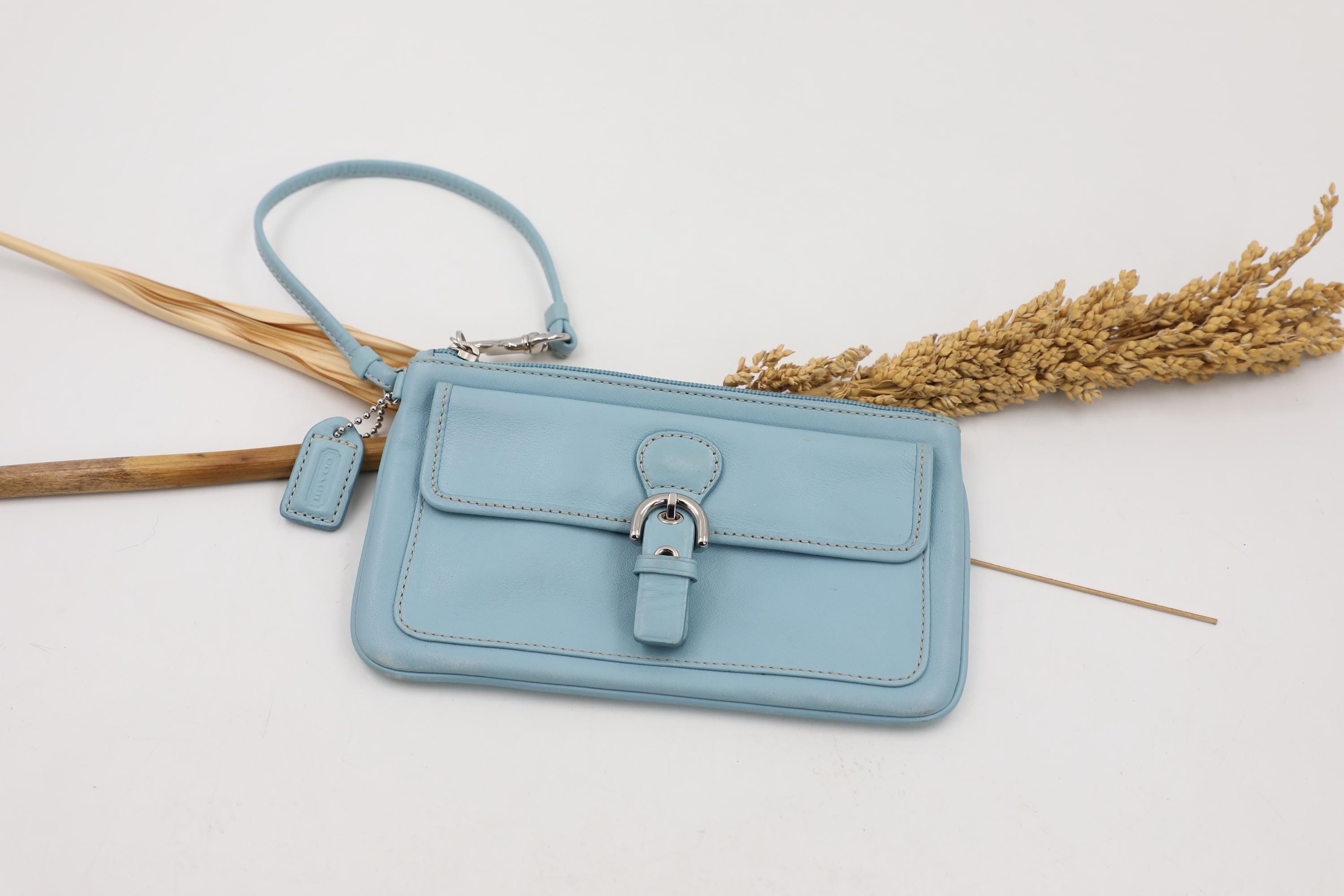 Vintage Coach Bag Blue - Etsy