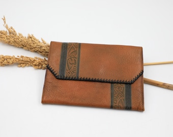 Bolso de mano Art Déco de los años 20 con espejo y monedero / Amity