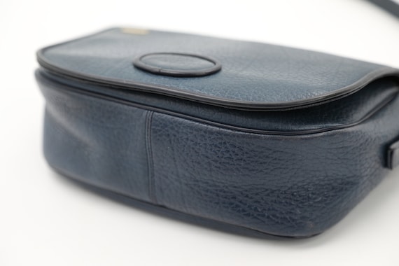 KORET Blue Leather Shoulder Bag - image 8