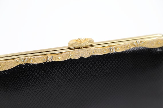 Ingber Lizard Embossed Clutch / Made in USA - image 2