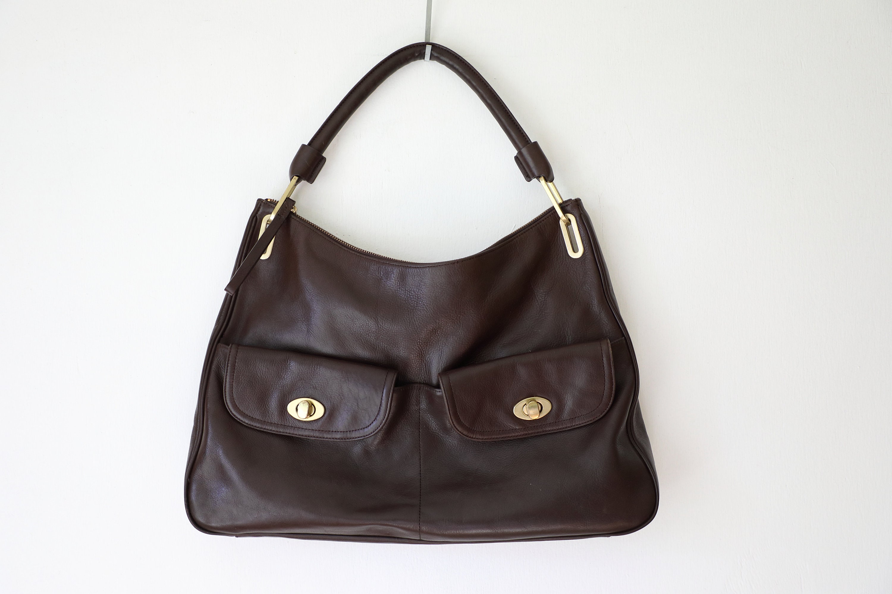 Vintage Coach Bucket Bag Retro 1990s RARE Helen's Legacy -  Sweden