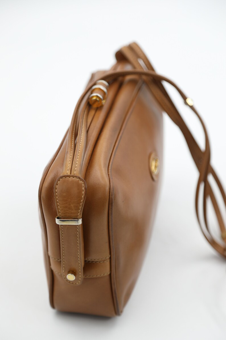 Gucci Tan Leather Shoulder Bag Etsy