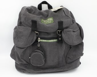 NOS Cargo Gear Gray Canvas Backpack