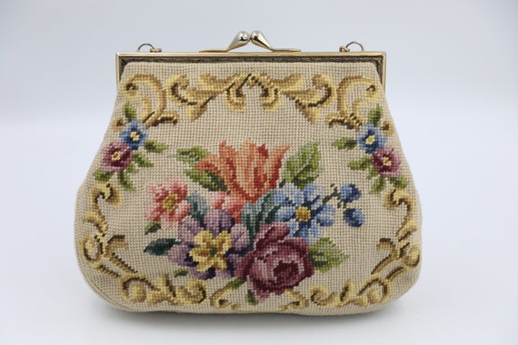 Christine Custom Needlepoint Bag - image 4