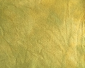 Golden Pear Green Hand Dyed Wool for Rug Hooking, Rug Braiding,Wool Applique and Fabric Art
