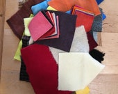 Wool Scraps, 3 4 pound