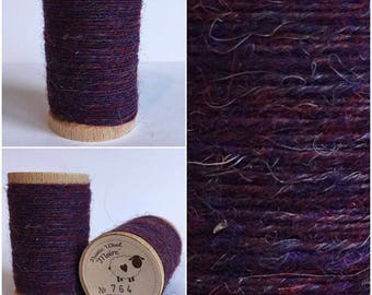 Moire Rustic Wool Thread Rustic Moire Wool Thread 405 for Embroidery, Wool Applique and Punch ...