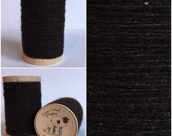 Rustic Moire Wool Thread #780 for Embroider, Wool Applique and Punch Needle Embroidery