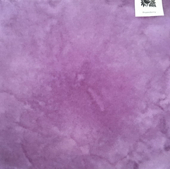 BOYSENBERRY Hand Dyed Wool Fabric for Rug Hooking, Wool Applique & Crafts