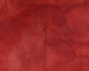 SWEET PAPRIKA Hand Dyed Fat Eighth for Rug Hooking and Wool Applique