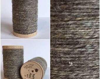 Rustic Moire Wool Thread #135 for Embroidery, Wool Applique and Punch Needle Embroidery