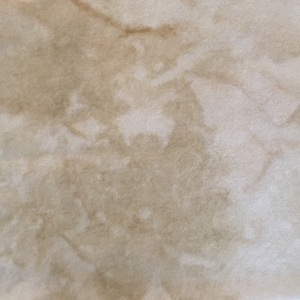 ECRU Wool Fat Quarter – Hand Dyed Mottled Fabric for Quilting, Rug Hooking, Applique