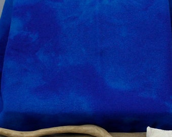 BRILLIANT BLUE Hand Dyed Wool Fat Quarter, Rug Hooking & Applique