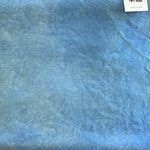 NAUTICAL BLUE Wool Fabric – Hand Dyed Artisan Quality